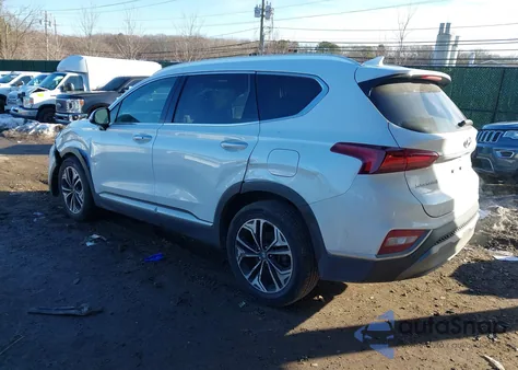 2020 Hyundai Santa Fe Sel 2.0T z USA, uszkodzony, nr VIN 5NMS3CAA4LH301531